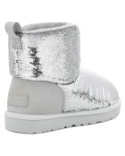 Bottes Classic Mini Mirror Ball argentées