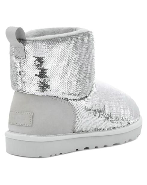 Bottes Classic Mini Mirror Ball argentées