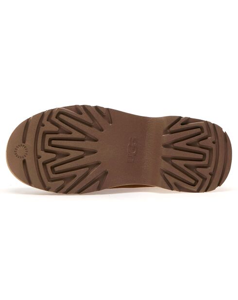 Chaussures en Cuir New Heights Clog camel - Talon 5 cm