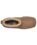 Bottes en Velours de Cuir New Heights Platform Mini marron - Talon 11.4 cm