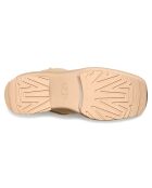 Bottes en Velours de Cuir New Heights Platform Mini beiges - Talon 11,4 cm