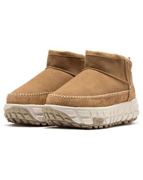 Bottes en Velours de Cuir Venture Daze Ultra Mini marron