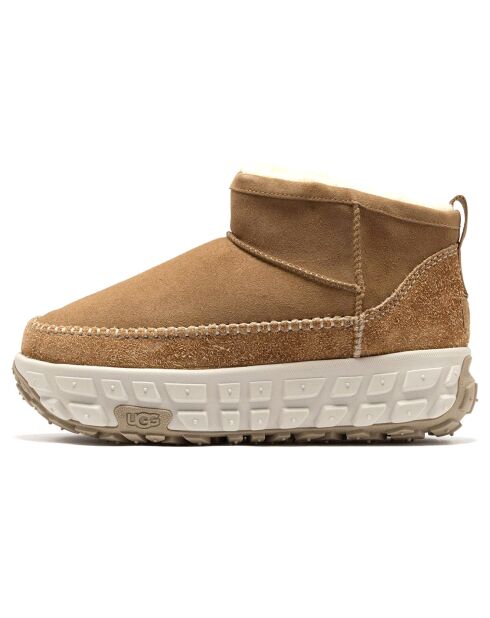 Bottes en Velours de Cuir Venture Daze Ultra Mini marron