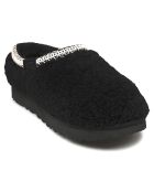 Chaussons en Peau de mouton bouclée Tasman Maxi Curly noirs