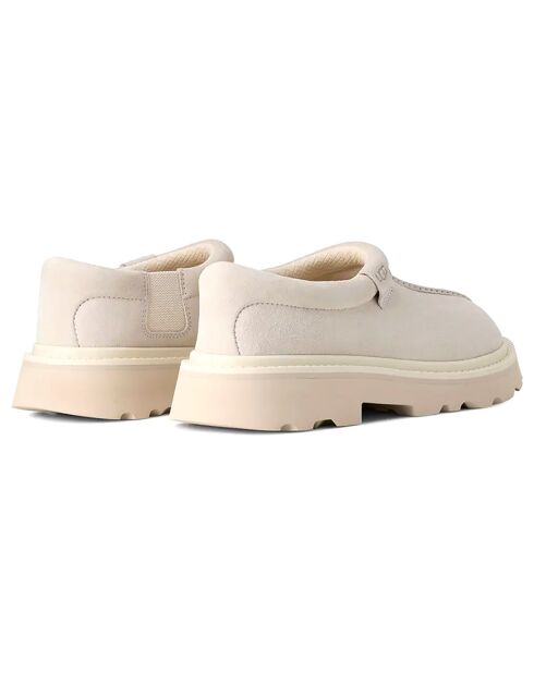 Chaussures en Velours de Cuir Tasman Lug gris clair/écru
