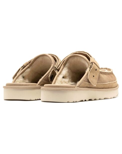 Chaussures en Velours de Cuir Goldencoast Clog Regenerate marron