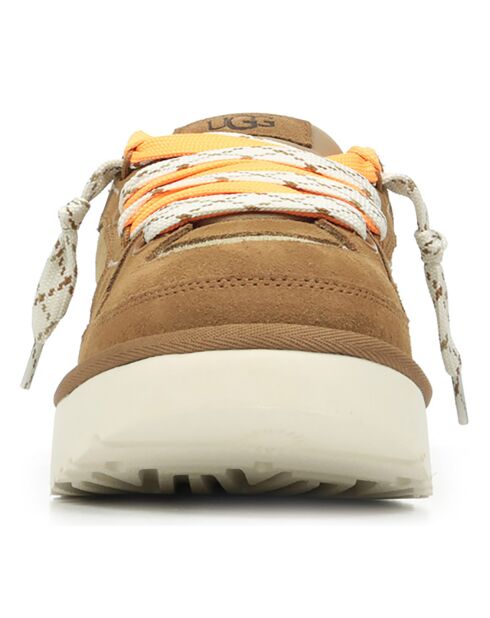 Baskets en Velours de Cuir Lo Lowmel marron