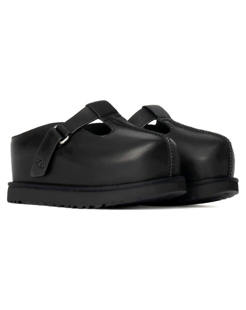 Chaussures en Cuir Goldenstar Hi Clog noires