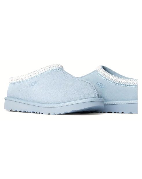 Chaussons en Velours de Cuir Tasman Ii bleu ciel