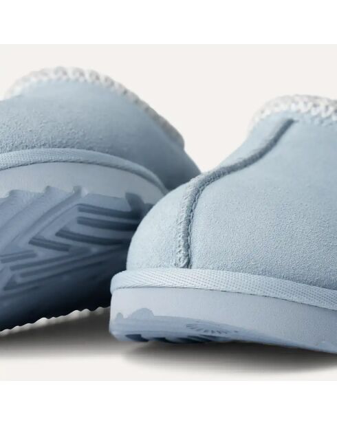 Chaussons en Velours de Cuir Tasman Ii bleu ciel
