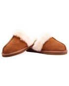 Chaussons Ann en Peau de Mouton chestnut
