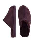 Chaussons Allen en Peau de Mouton chocolat