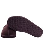 Chaussons Allen en Peau de Mouton chocolat