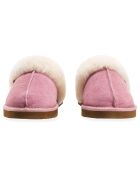 Chaussons Ann en Peau de Mouton roses