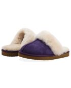 Chaussons Ann en Peau de Mouton violets