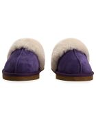 Chaussons Ann en Peau de Mouton violets