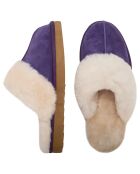 Chaussons Ann en Peau de Mouton violets