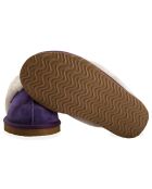 Chaussons Ann en Peau de Mouton violets