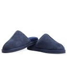Chaussons Allen en Peau de Mouton marine