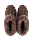 Boots Ann en Peau de Mouton chocolat