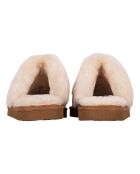 Chaussons Suzie en Peau de Mouton camel