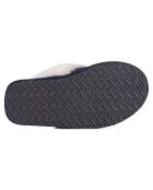 Chaussons Suzie en Peau de Mouton marine