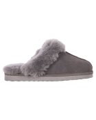 Chaussons Ann en Peau de Mouton gris
