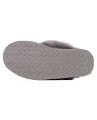 Chaussons Ann en Peau de Mouton gris