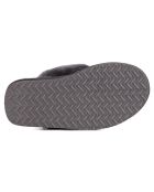 Chaussons Suzie en Peau de Mouton gris