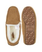 Mocassins Evelyn en Peau de Mouton camel