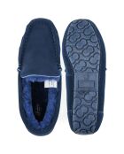 Mocassins Evan en Peau de Mouton marine