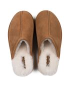 Chaussons Max en Peau de Mouton camel