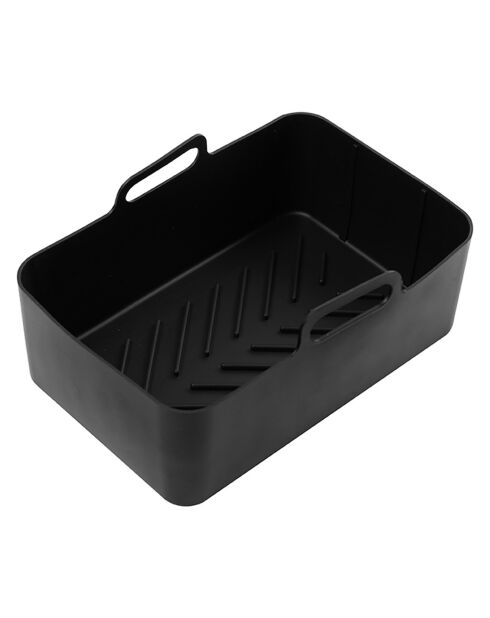 Friteuse sans huile noire - 39.5x37.6x29.8 cm