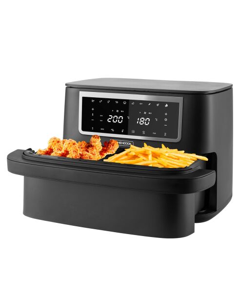 Friteuse sans huile noire - 39.5x37.6x29.8 cm