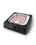 Barbecue de table Bbsquare noir - 41x26x9 cm