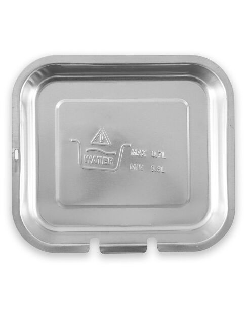 Barbecue de table Bbsquare noir - 41x26x9 cm