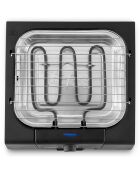 Barbecue de table Bbsquare noir - 41x26x9 cm
