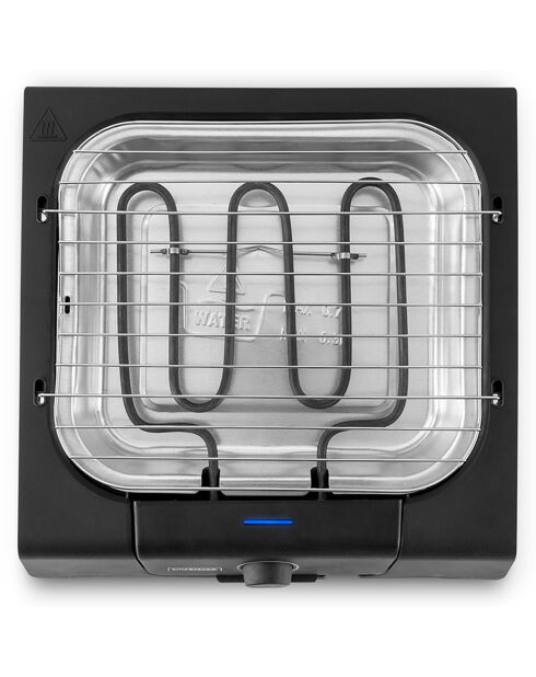 Barbecue de table Bbsquare noir - 41x26x9 cm