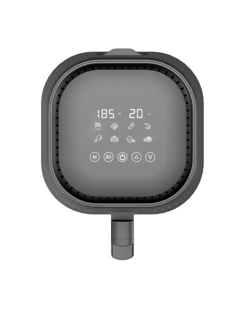 Friteuse sans huile noire - 34x23x30 cm