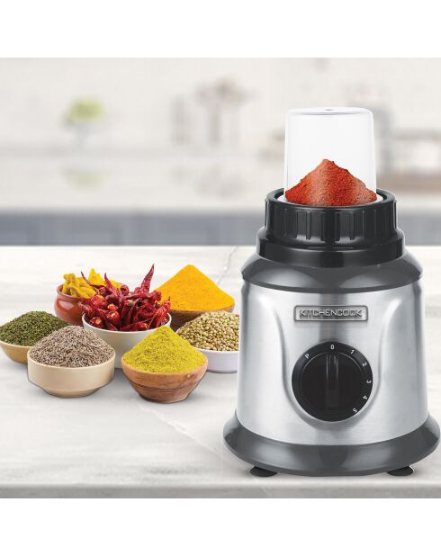 Blender Juice Hub inox - 27x17.5x38.5 cm