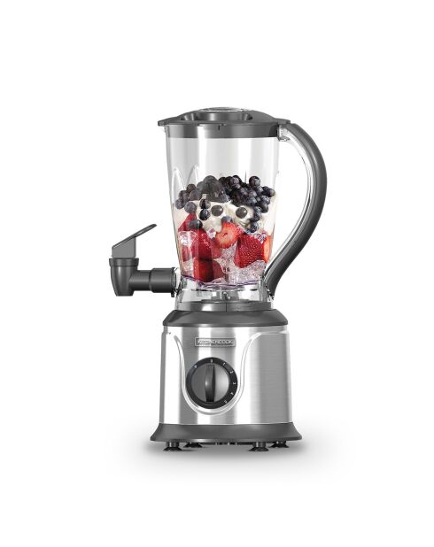 Blender Juice Hub inox - 27x17.5x38.5 cm