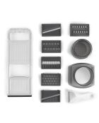 Mandoline manuelle multifonction 7 en 1   - 30x11.3 cm