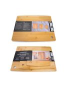 3 Planches a decouper en bambou bois