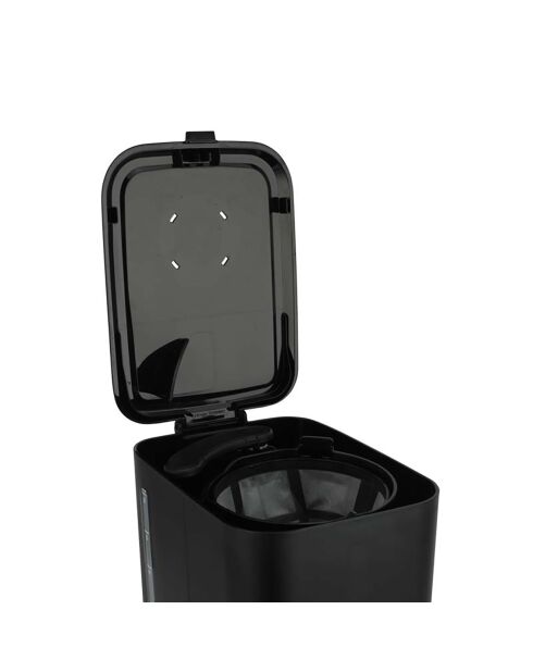 Cafetière filtre noire - 24.5X16X30.1 cm