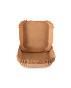 Moule papier cuisson pour air fryer  - 20x20x4.5 cm