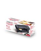 Raclette grill noire - 31.5x10.5x10.5 cm