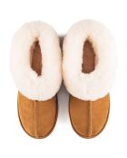 Boots Anabella en Peau de Mouton camel
