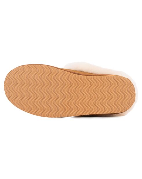 Boots Anabella en Peau de Mouton camel