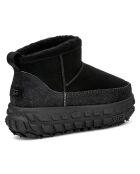 Bottes en Velours de Cuir Venture Daze Ultra Mini noires