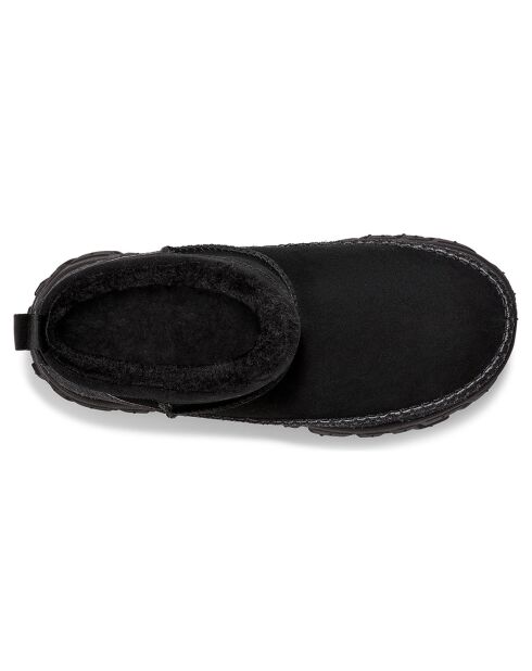 Bottes en Velours de Cuir Venture Daze Ultra Mini noires
